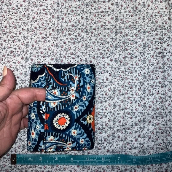 Blue and Orange Tri-Fold Vera Bradley Wallet! - Picture 5 of 5